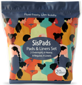 Assorted SisPads – Complete Menstrual Cycle Care Pack - 20 Pcs Assorted Sanitary Pads